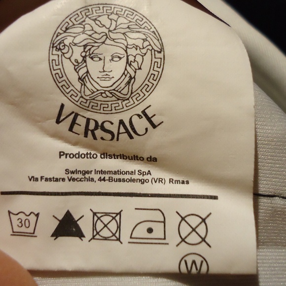 Jungle Zebra Print Versace Men's Set 2 pc Pants Hoodie RN# V00238-11562 S - Picture 10 of 12